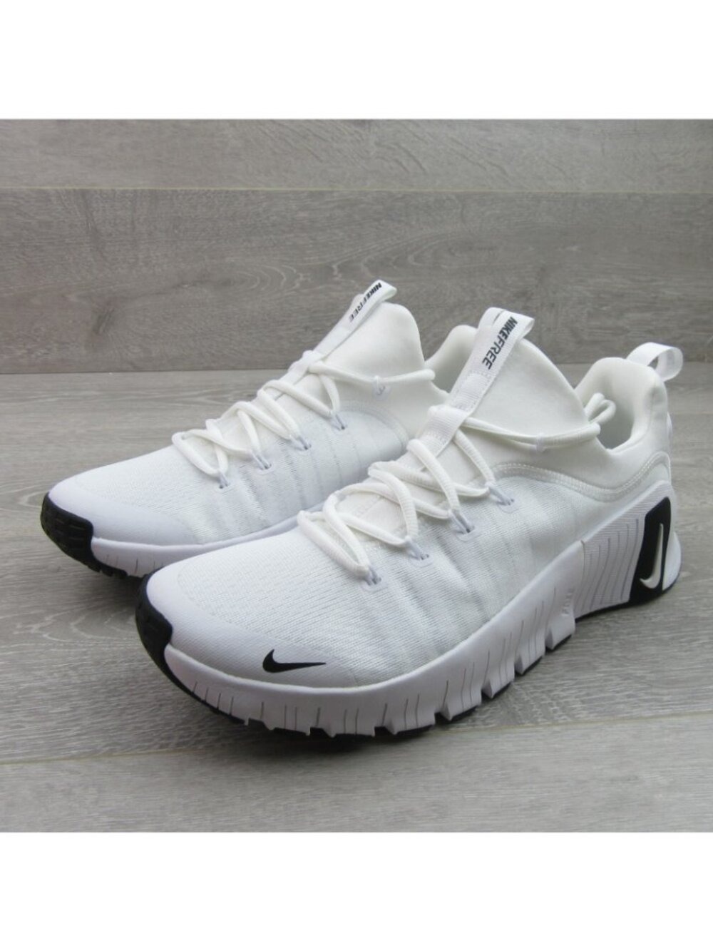 Nike Free Metcon 6 Men's Workout Shoes Size 13 White Black NEW - Picture 4 of 13